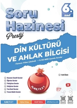 Nartest 6.Sınıf Prestij Din Kültürü Soru Hazinesi