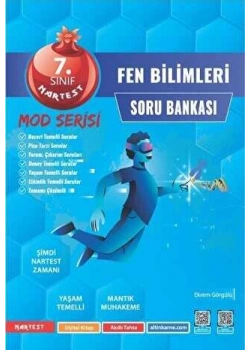 Nartest 7.Sınıf Fen Bilimleri Soru Bankası Mod Serisi