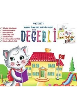NETBİL OKUL ÖNCESİ DEĞERLİ EĞİTİM SETİ