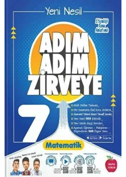 Newton 7.Sınıf Matematik Adım Adım Zirveye Soru Bankası