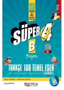 Nitelik 4.Sınıf Türkçe 100 Temel Eser Seçmeler
