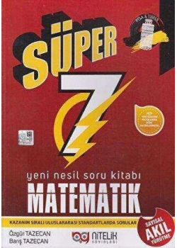 Nitelik 7.Sınıf Matematik Soru Bankası Orta İleri Seviye