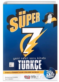 Nitelik 7.Sınıf Türkçe Yeni Nesil Soru Bankası Orta İleri Seviye