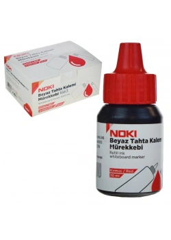 Noki Tahta Kalemi Mürekkebi Kırmızı 30 Cc