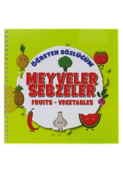 ÖĞRETEN SÖZLÜĞÜM MEYVELER VE SEBZELER mor şemsiye