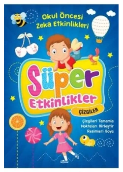 Okul Öncesi Süper Etkinlikler Çizgiler Ema Çocuk
