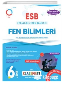 OKYANUS 6.SINIF FEN BİLİMLERİ CLASSMATE ETKİNLİKLİ SORU BANKASI
