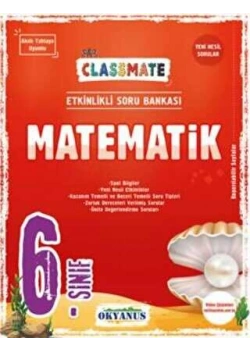 Okyanus 6.Sınıf Matematik Etkinlikli Soru Bankası Classmate
