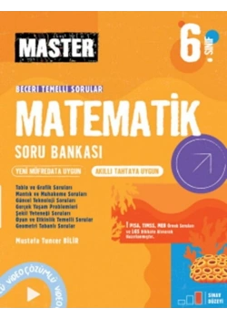 Okyanus 6.Sınıf Matematik Soru Bankası Video Çözümlü Master