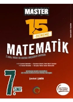 Okyanus 7.Sınıf Master Matematik 15 Deneme