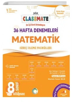 OKYANUS 8.SINIF MATEMATİK 36 HAFTA DENEMELERİ CLASSMATE