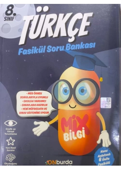 Onburda 8.Sınıf Türkçe Fasikül Soru Bankası
