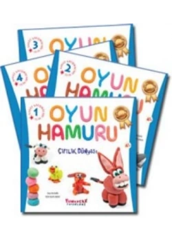 Oyun Hamuru Sanat Çalışmaları 4 Kitap Ana Michelle-Yumurcak
