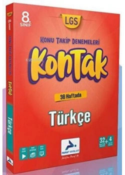 Paraf 8.Sınıf Türkçe 36 Haftalik Kontak Konu Takip Denememeleri