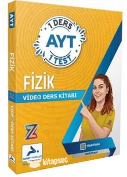 Paraf Ayt Fizik 1 Ders 1 Test Video Ders Kitabı Z Takimi