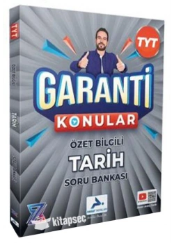 Paraf Tyt Garanti Konular Tarih Soru Bankası Z Takimi
