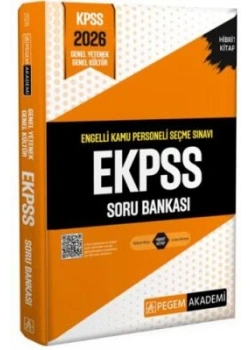 Pegem 2026 E Kpss Gy Gk Soru Bankası Hibrit Kitap