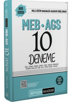 Pegem 2026 Meb-Ags 10 Çözümlü Deneme