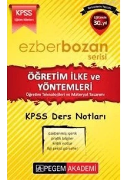 Pegem Kpss Eğitim B.Öğretim İlke Ve Yöntemleri Ödd