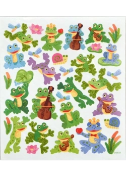 Pinkpawsstickerz Çikartma Kurbağalar Slz-052