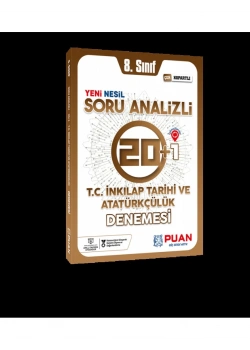 Puan 8.Sınıf Inkilap Tarihi 20+1 Deneme