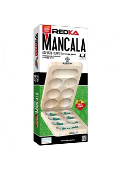 Redka Kapaklı Ahşap Mangala Oyunu