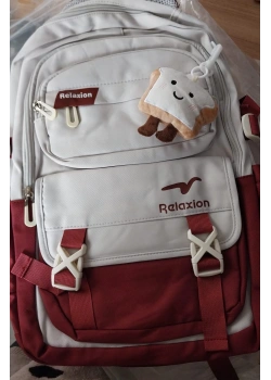 Relaxıon Premium Bordo Sırt Çantası 2463 Öz Kara