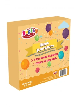 Renk Kartları Okul Öncesi 3-6 Yaş Yuplay