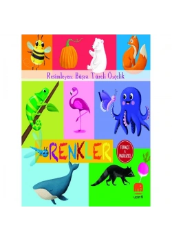 Renkler Türkçe İingilizce 0-3 Yaş Uçan Fil