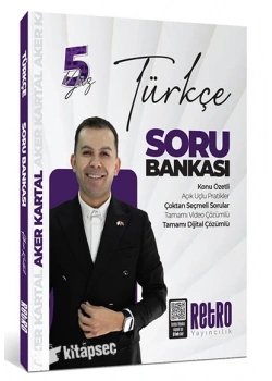 RETRO KPSS MODEL AKER KARTAL TÜRKÇE SORU BANKASI