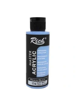 Rich Master Akrilik 120 Cc Açık Mavi Akr-120-174