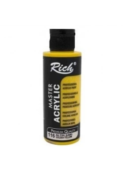 Rich Master Akrilik 120 Cc Altın Sarı Akr-120-116