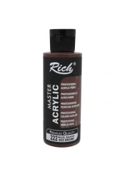 Rich Master Akrilik 120 Cc Kızıl Kahve Akr-120-222