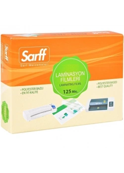 Sarff 65X95 Pfotonex Laminasyon Film 125 Mıc