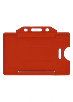 Sarff Kart Muhafaza Yatay Kırmızı Kod:15323014 (50 li pk)