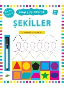 Şekiller Çizgi Ekinlik 4+Yaş Kukla
