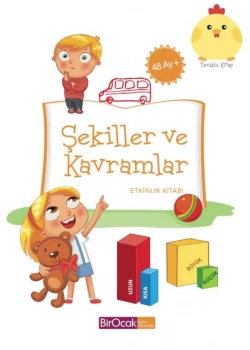 Şekiller Ve Kavramlar Etkinlik Kitabı 48+Ay Birocak