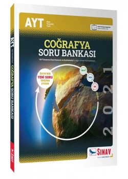 Sınav Ayt Coğrafya Soru Bankası