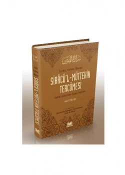 Siracül Müttekin Tercümesi 1.Cilt Kitap Kalbi