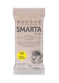 Smarta Akıllı Model Hamur Neon Sarı 100Gr