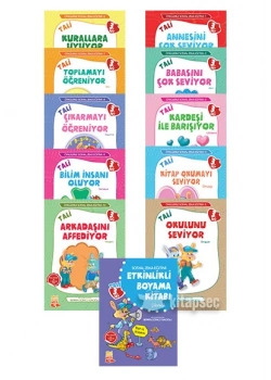 Tali 3 Öykülerle Sosyal Zeka Eğitimi Seti 10 Kitap Nesil