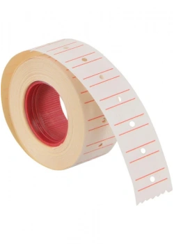 Tanex 12X21 Mm Çizgili Beyaz Fiyat Etiketi