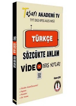 Tasarı Tüm Sınavlar Türkçe Sözcükte Anlam