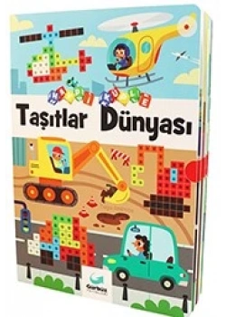 Taşıtlar dünyası legolu - kitaplı set gürbüz
