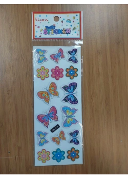 Ticon Sticker Tps-00721 Puffy Sticker Kelebek 427168