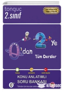 Tonguç 0 dan 2 ye Tüm Dersler Konu Anlatım soru Bankası