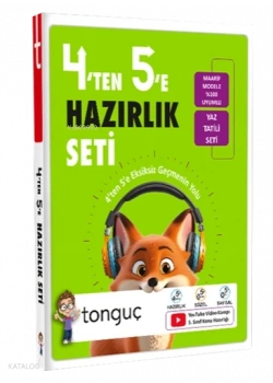 Tonguç 4 ten 5 e Hazırlık Seti Yaz Tatili Seti