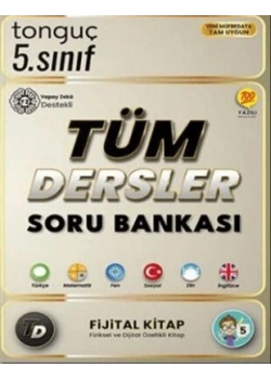 Tonguç 5.Sınıf Tüm Dersler Soru Bankası Fijital Kitap