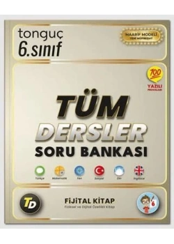 Tonguç 6.Sınıf Tüm Dersler Soru Bankası Maarif Modeli