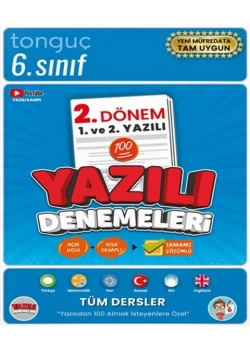 TONGUÇ 6.SINIF 2.DÖNEM 1 VE 2.YAZILI DENEMELERİ